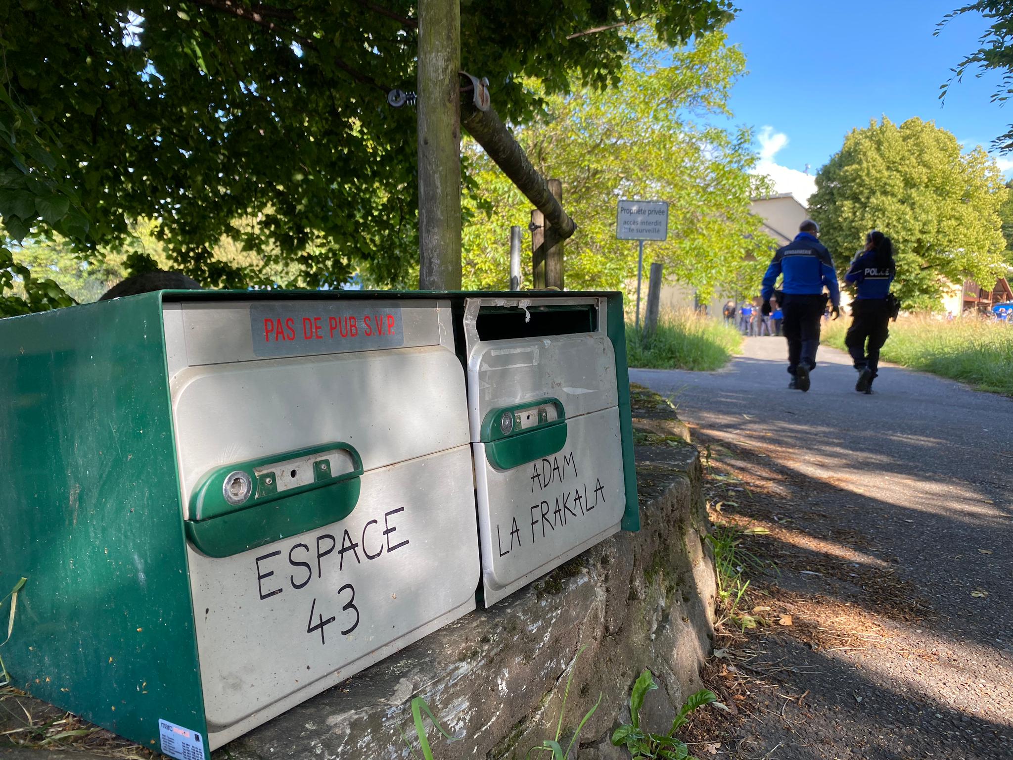 L'Espace 43 a été évacué par les autorités à Saint-Légier